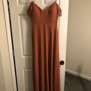 Birdy Grey Devin Convertible Bridesmaid Dress Terracotta